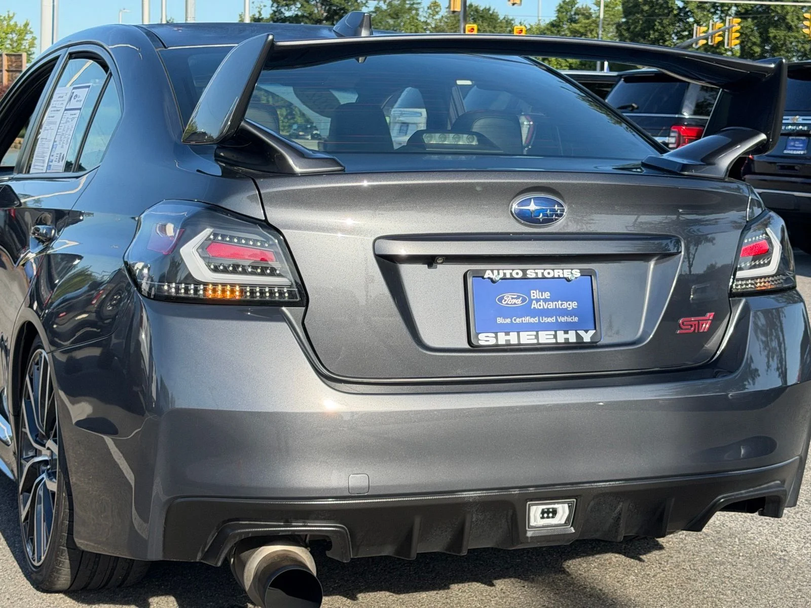 Used 2021 Magnetite Gray Metallic Subaru STi image 19