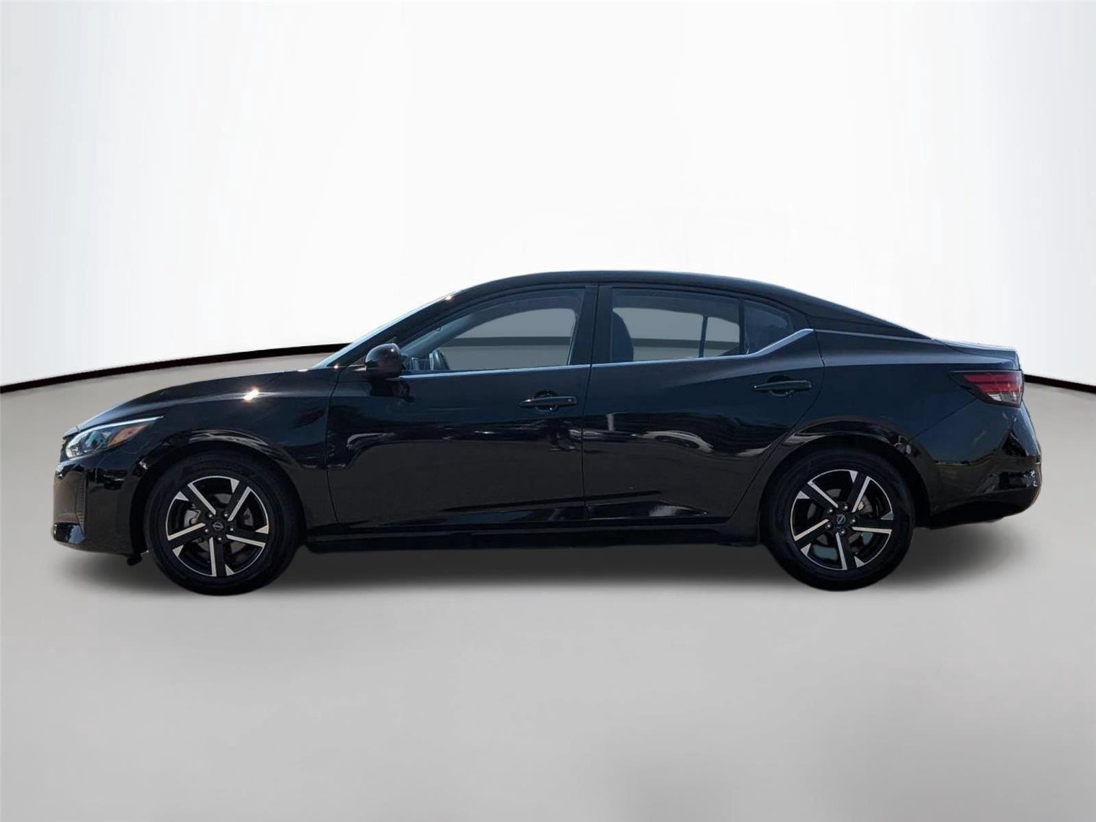 Certified Used 2025 Super Black Nissan SV image 2