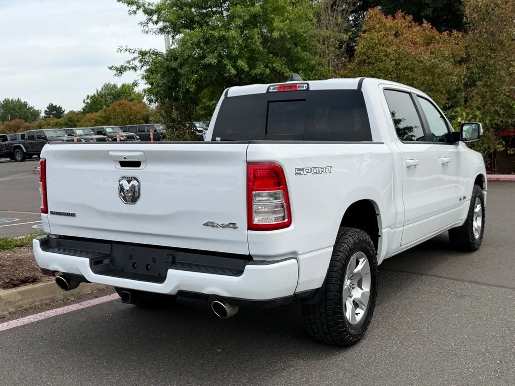 Used 2021 Bright White Clearcoat Ram Big Horn/Lone Star image 7