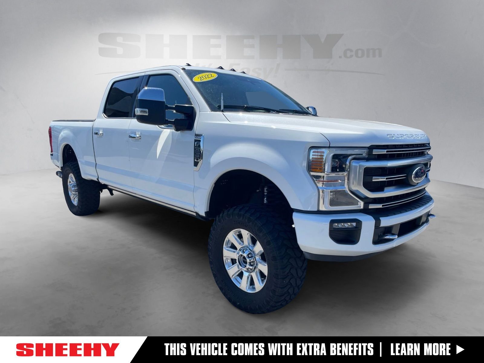 Used 2022 White Ford Platinum image 1