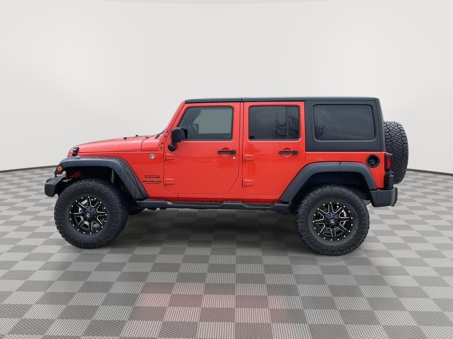 Used 2015 Sunset Orange Pearlcoat Jeep Sport image 6