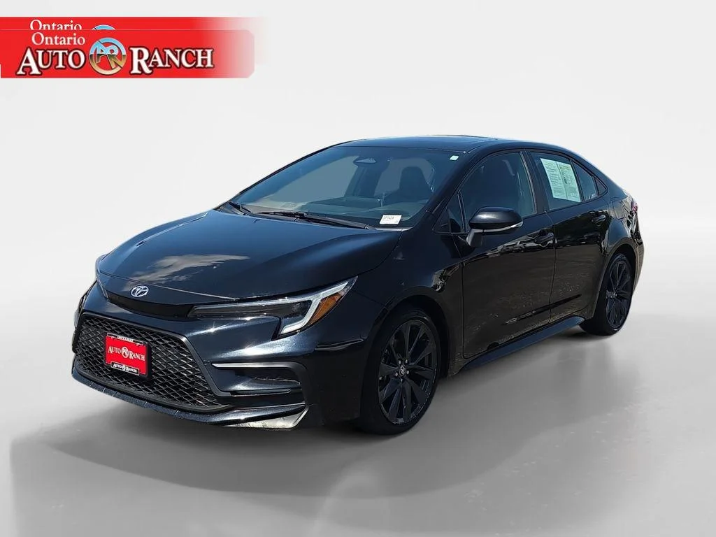 Used 2024 Midnight Black Metallic Toyota XSE image 7