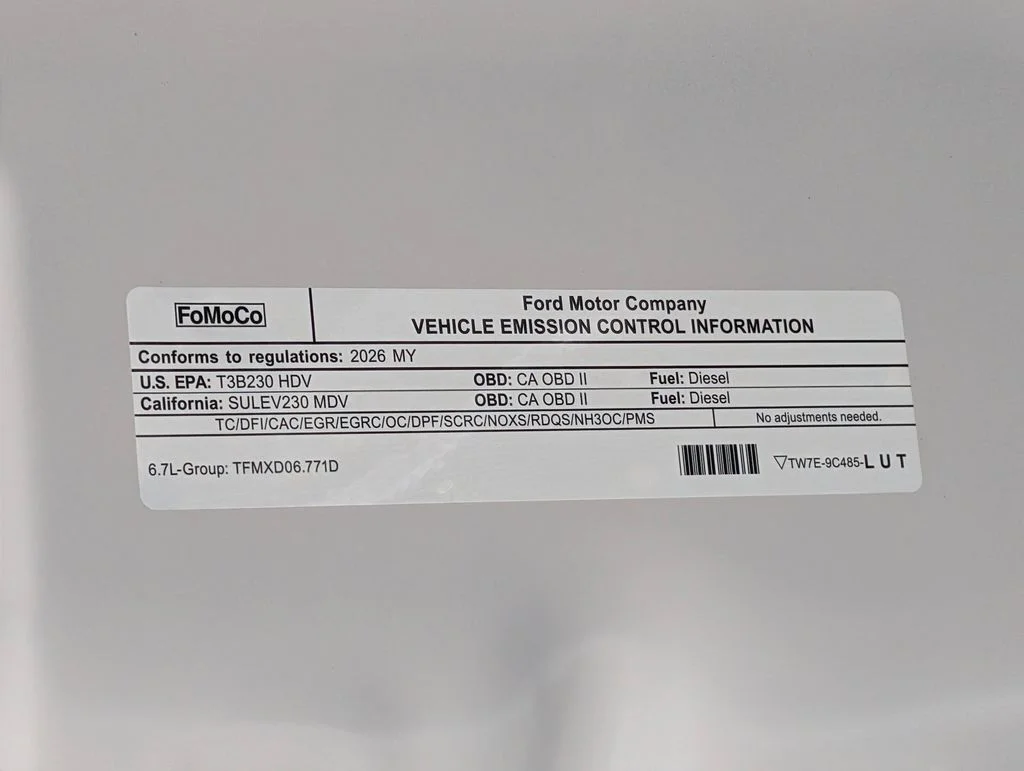 New 2026 Oxford White Ford F-250® Lariat® image 34