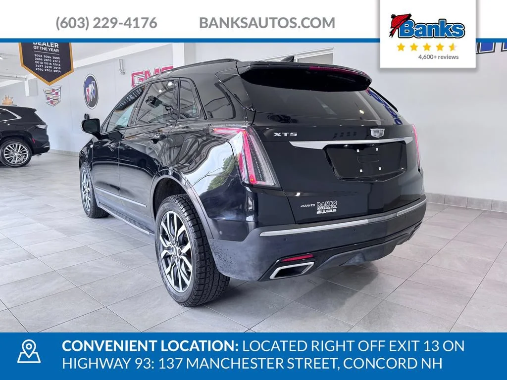 Certified Used 2024 Stellar Black Metallic Cadillac Sport image 5