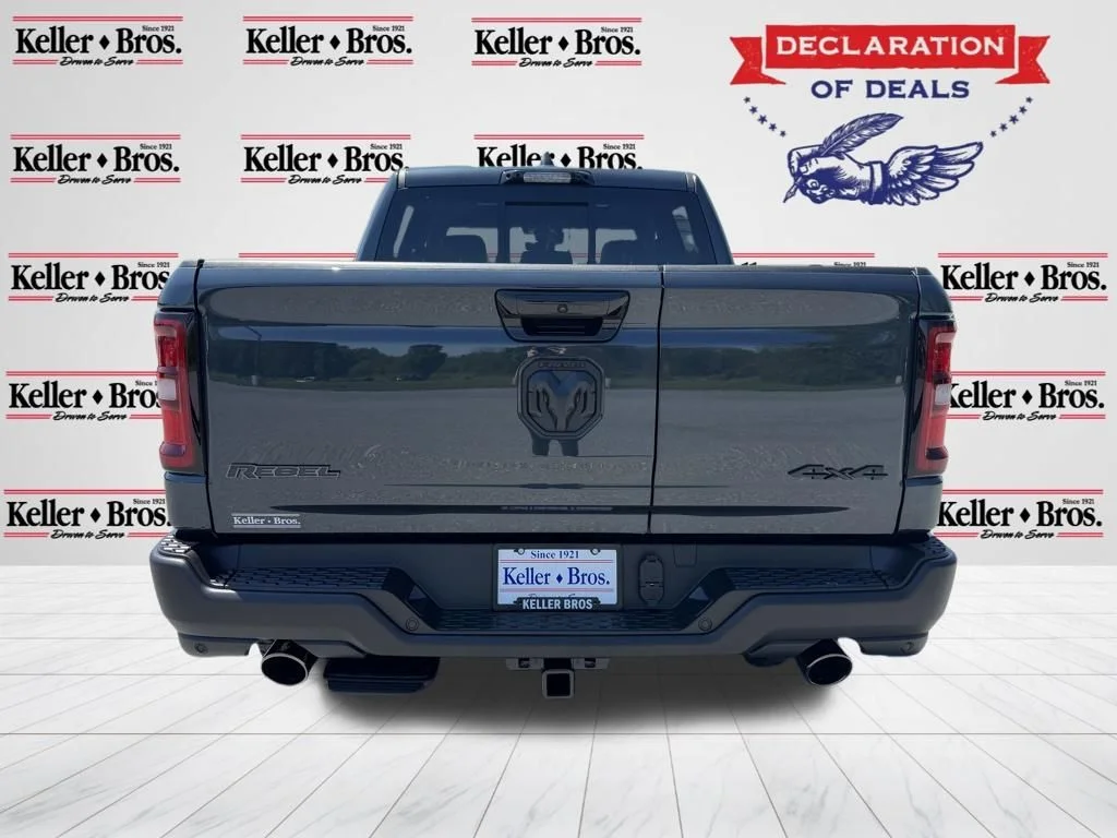 New 2026 Forged Blue Metallic Exterior Paint RAM Rebel image 6