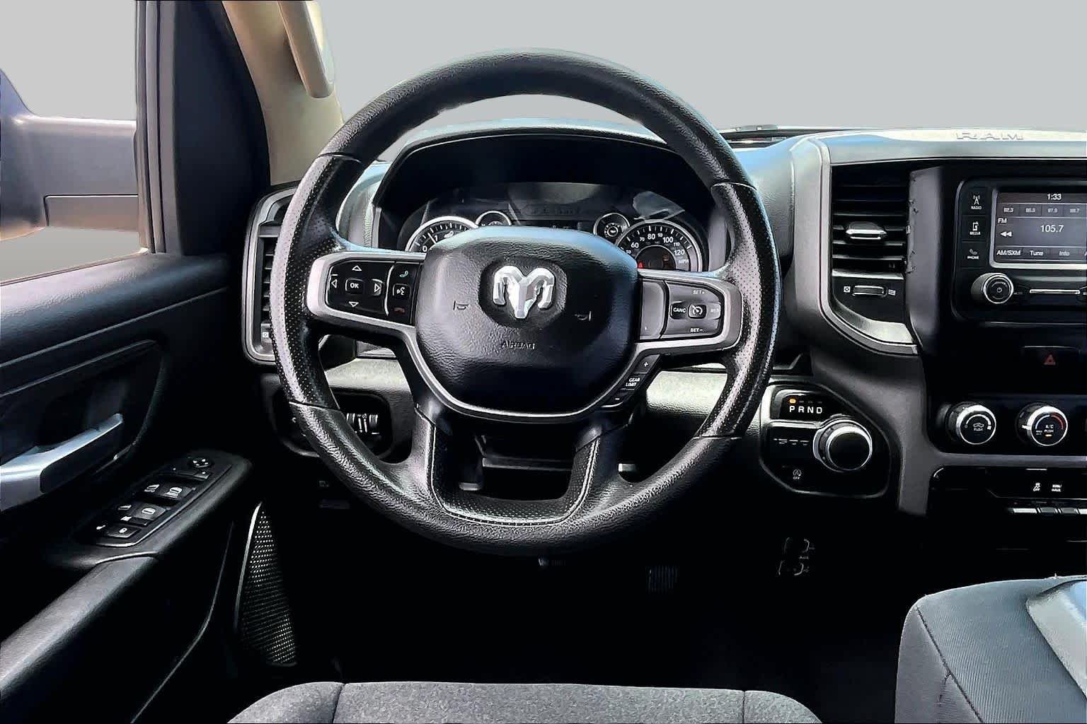 Used 2019 Diamond Black Crystal Pearlcoat Ram Tradesman image 6