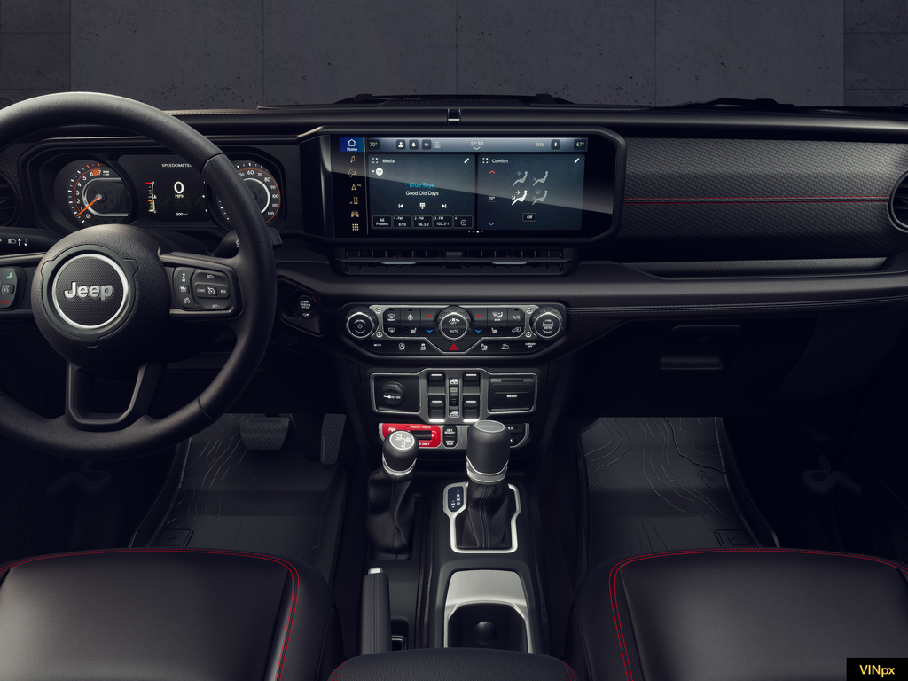 New 2026 Black Clear-Coat Exterior Paint Jeep Rubicon X image 18