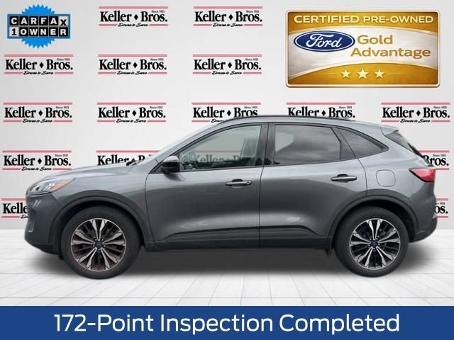 Certified Used 2022 Gray Ford SE image 4