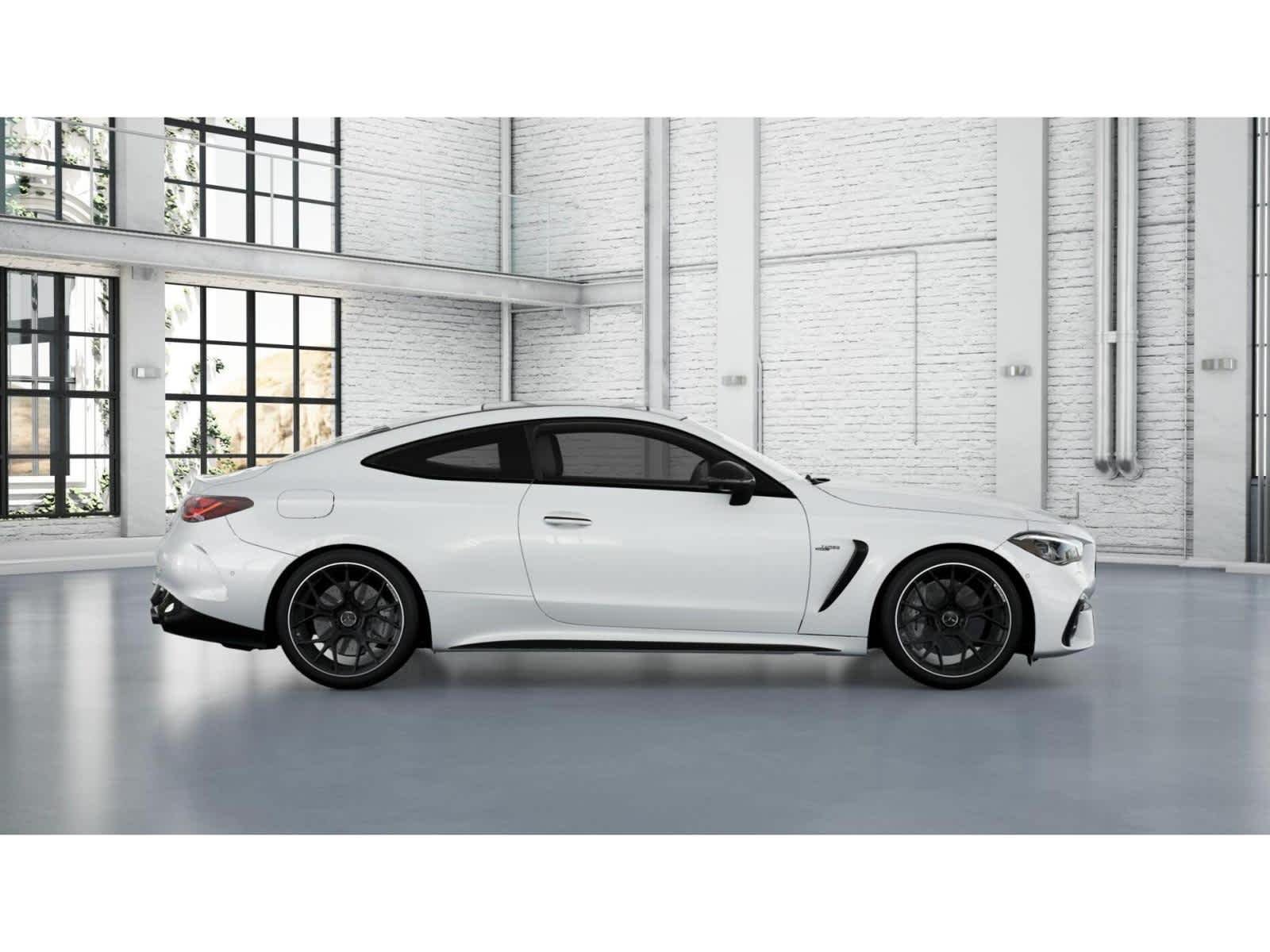 New 2027 MANUFAKTUR Moonlight White Metallic Mercedes-Benz AMG® CLE 53 4MATIC+ Coupe image 2