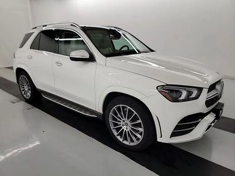 Used 2022 White Mercedes-Benz GLE 350 image 3