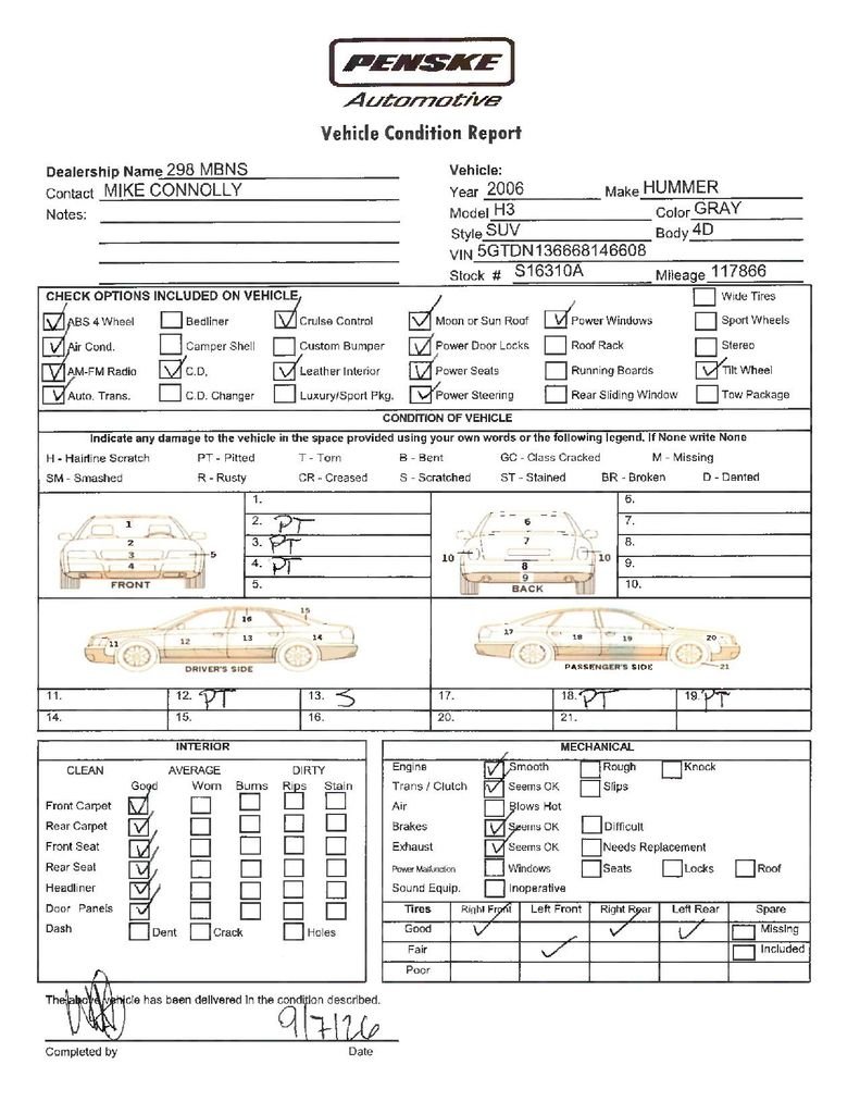 Used 2006 Boulder Gray Metallic Hummer  image 22