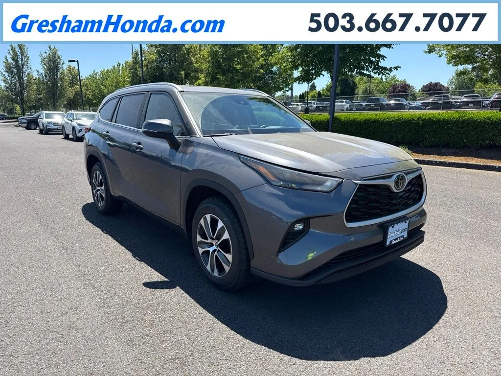 Used 2023 Magnetic Gray Metallic Toyota XLE image 1