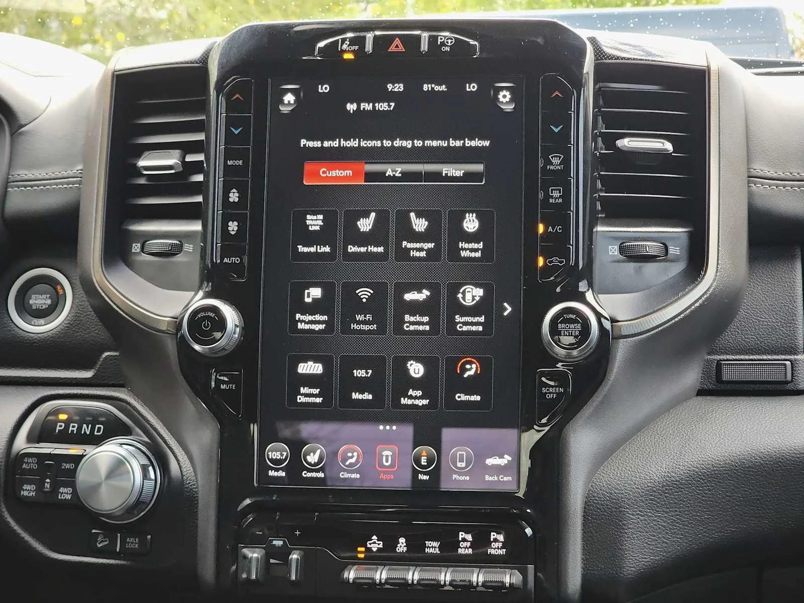 Used 2021 Granite Crystal Metallic Clearcoat Ram Rebel image 20