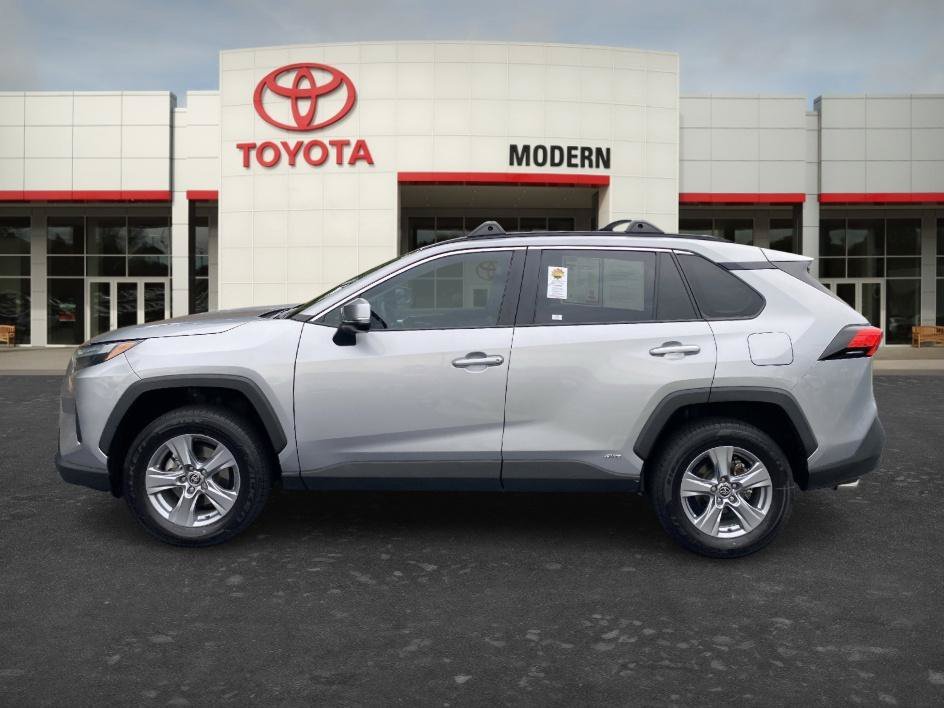 Used 2022 Silver Sky Metallic Toyota Hybrid XLE image 7
