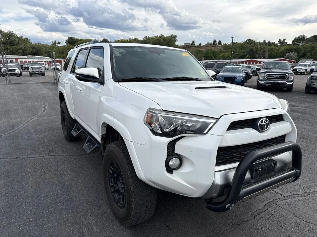 Used 2019 Super White Toyota TRD Off-Road Premium image 1