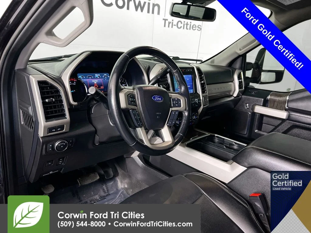 Certified Used 2021 Agate Black Metallic Ford Lariat image 3