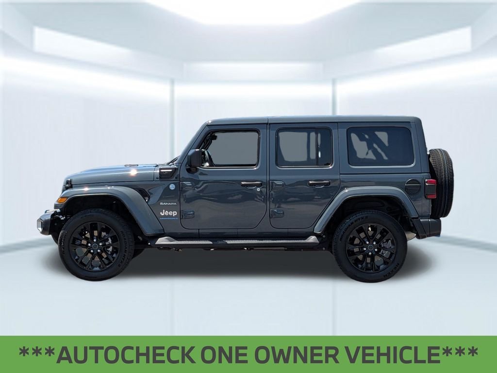 Used 2024 Gray Jeep Sahara 4xe image 2