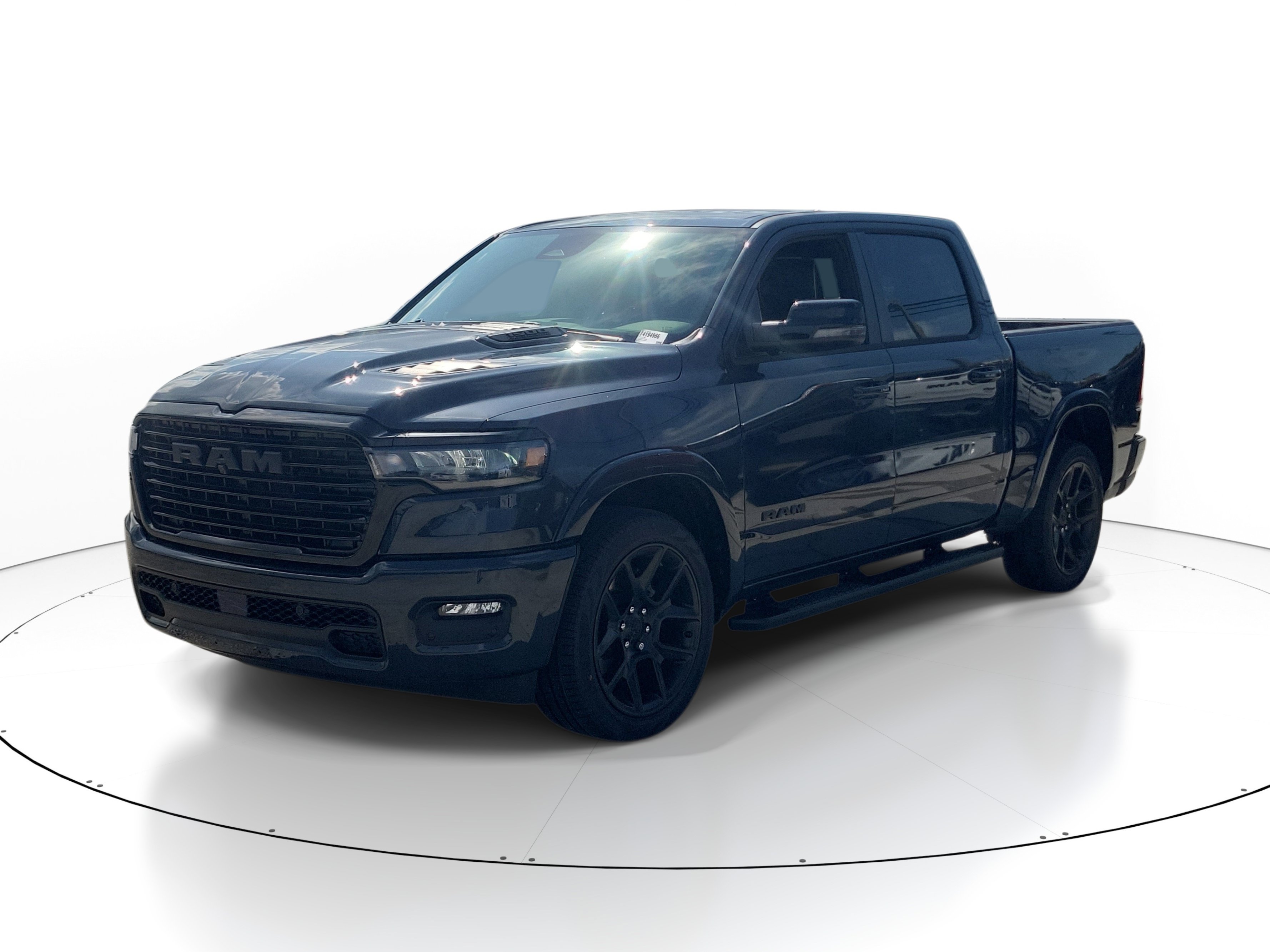 New 2026 Forged Blue Metallic Exterior Paint RAM Laramie image 3