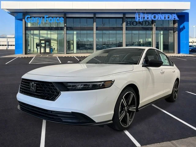 New 2026 Platinum White Pearl Honda Sport image 1
