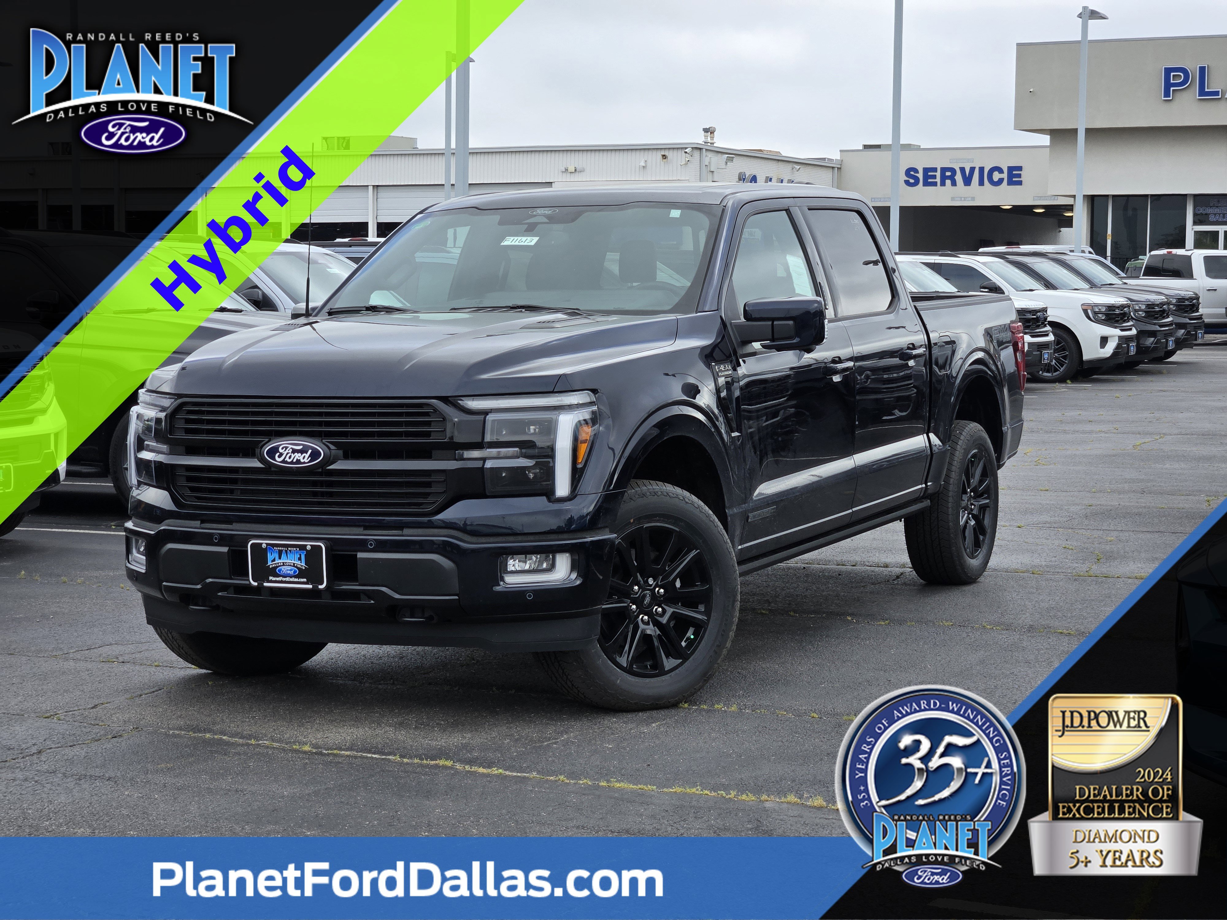 New 2026 Antimatter Blue Metallic Ford Platinum image 1