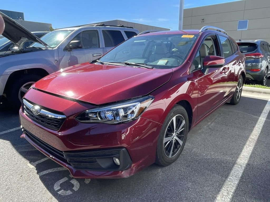 Used 2023 Crimson Red Pearl Subaru Premium image 3
