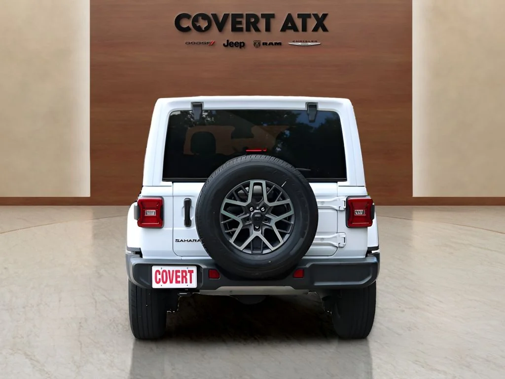 Used 2025 White Jeep Sahara image 4