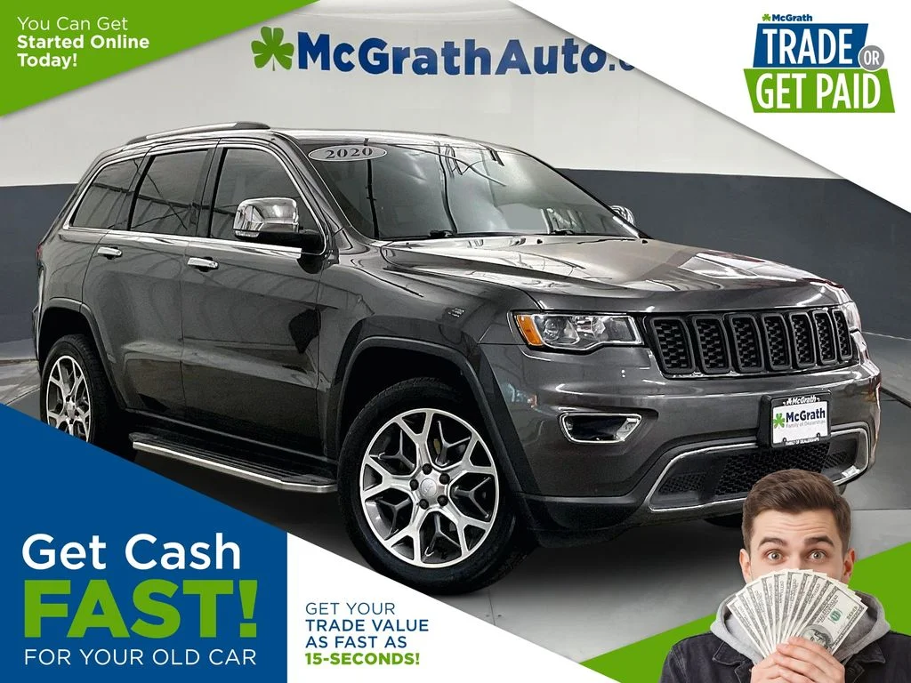 Used 2020 Gray Jeep Limited image 1