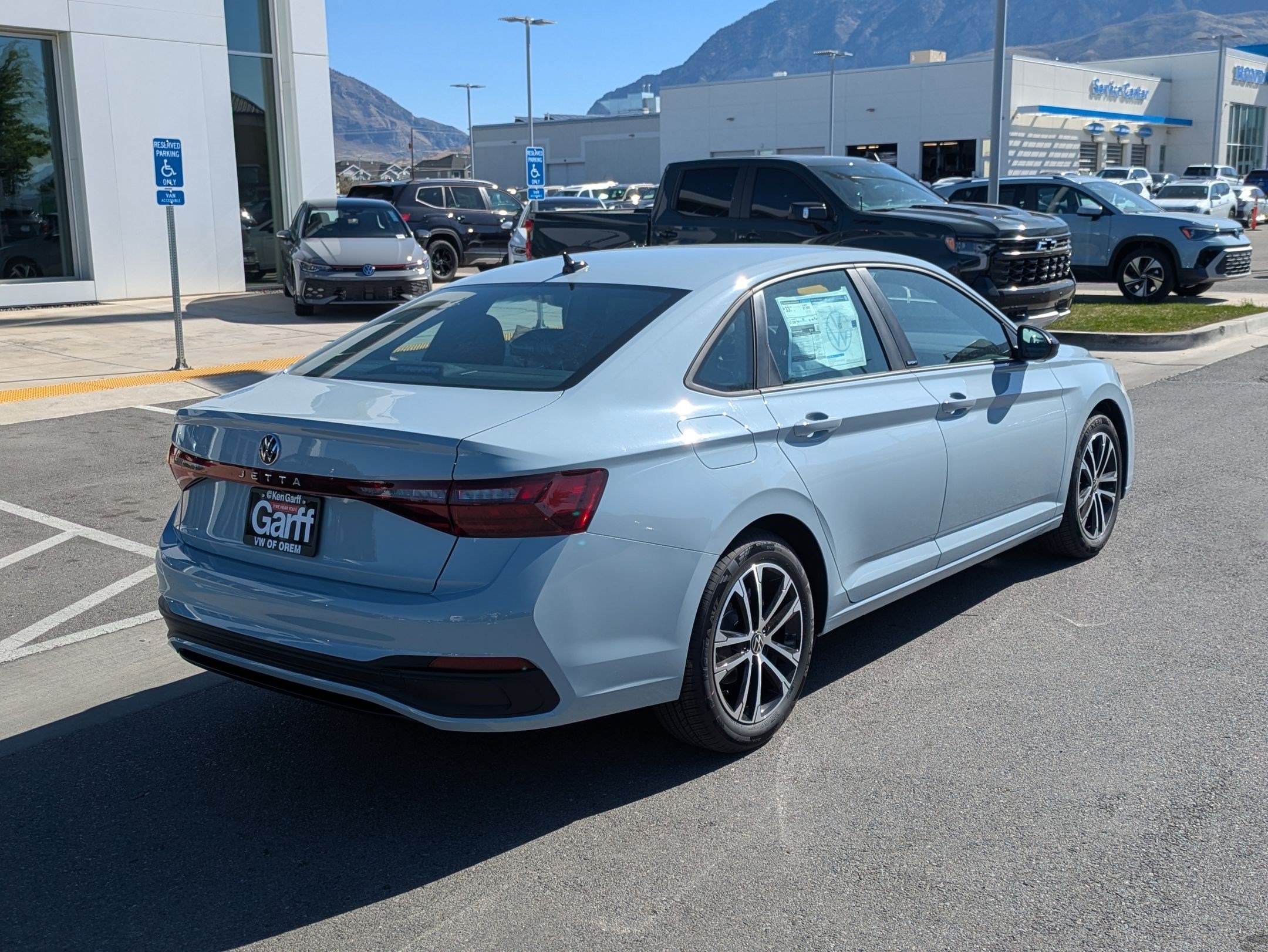 New 2026 Monument Gray Volkswagen Sport image 3
