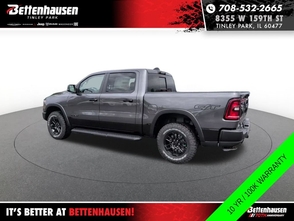 New 2026 Granite Crystal Metallic Clear-Coat Exterior Paint RAM Rebel image 11