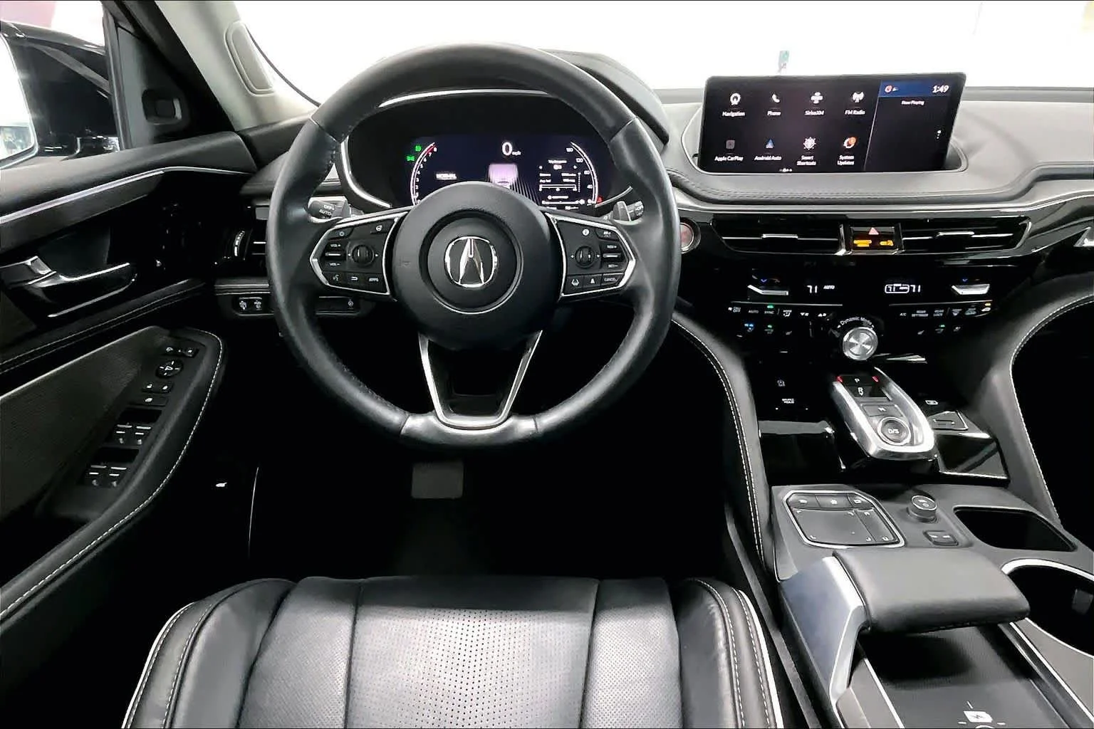 Used 2023 Majestic Black Pearl Acura SH-AWD ADVANCE image 13