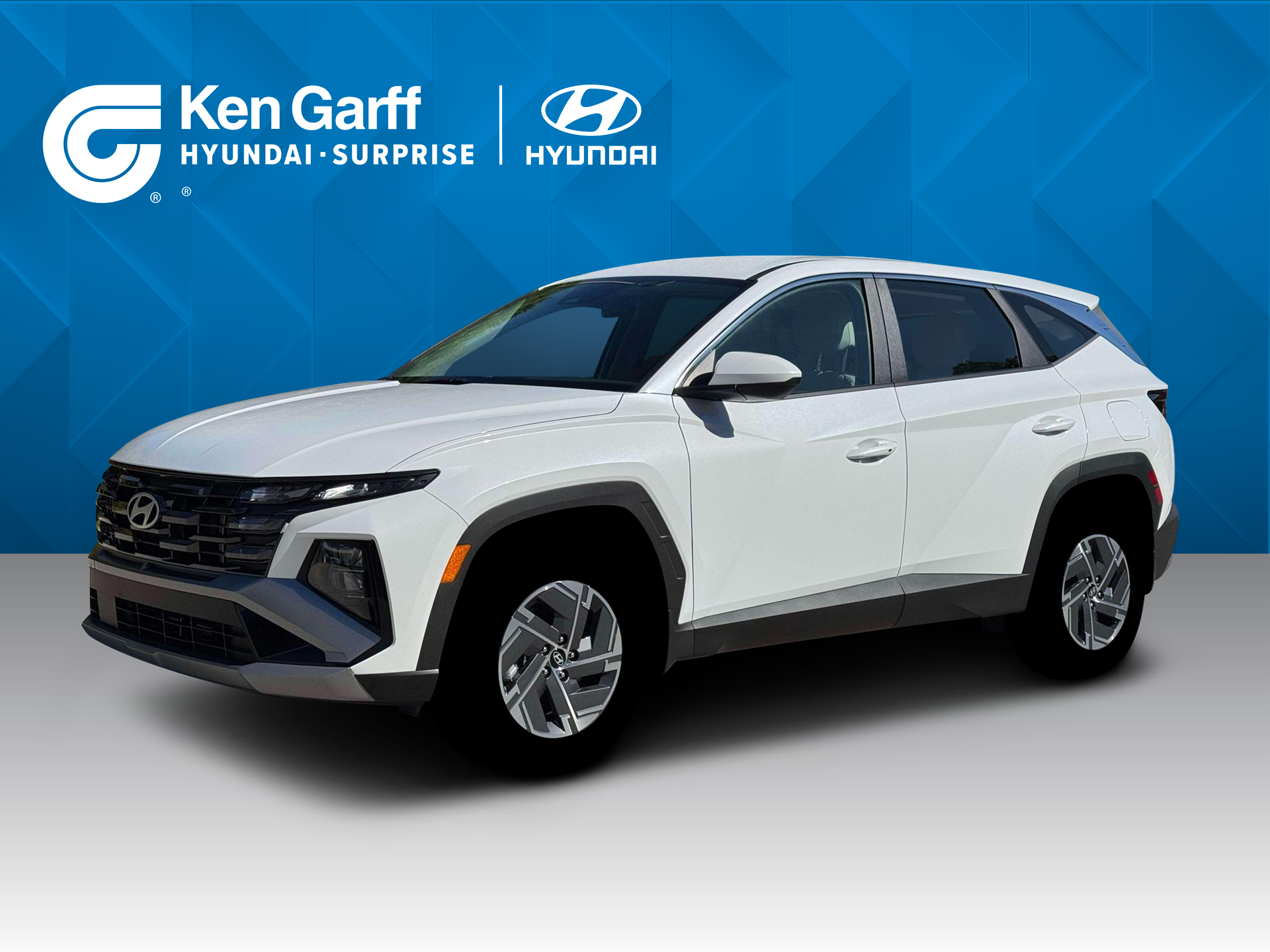 New 2026 Creamy White Pearl Hyundai Blue image 2