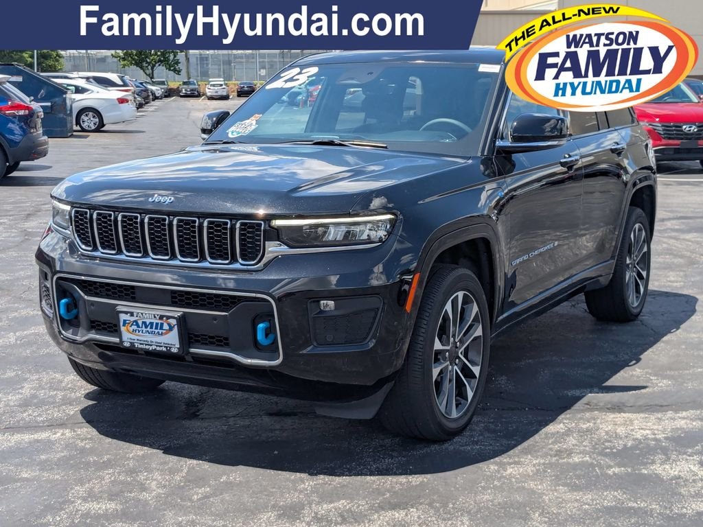 Used 2023 Black Jeep Overland 4xe image 7
