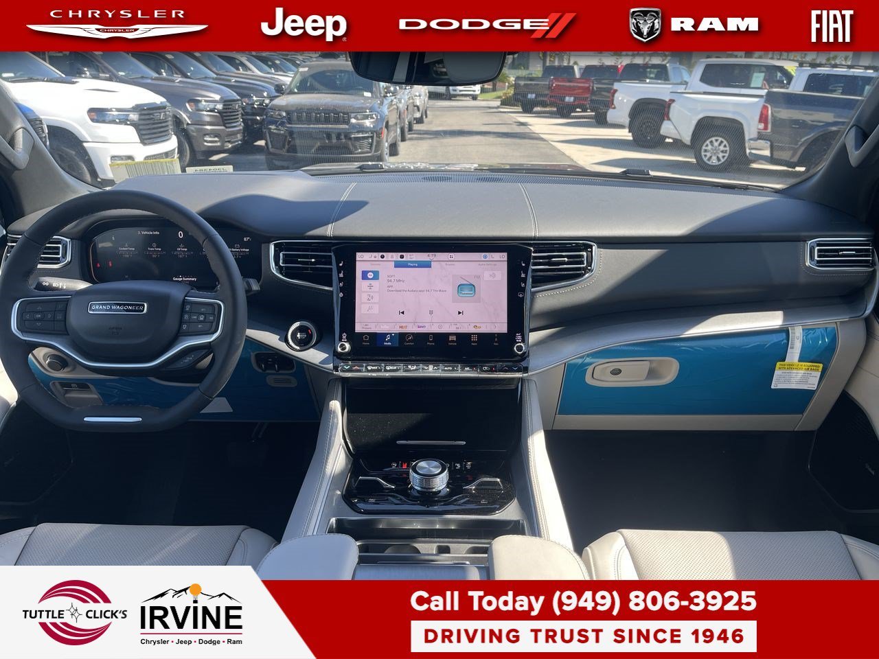 New 2026 Baltic-Gray Metallic Clear-Coat Exterior Paint Jeep Limited Reserve image 12