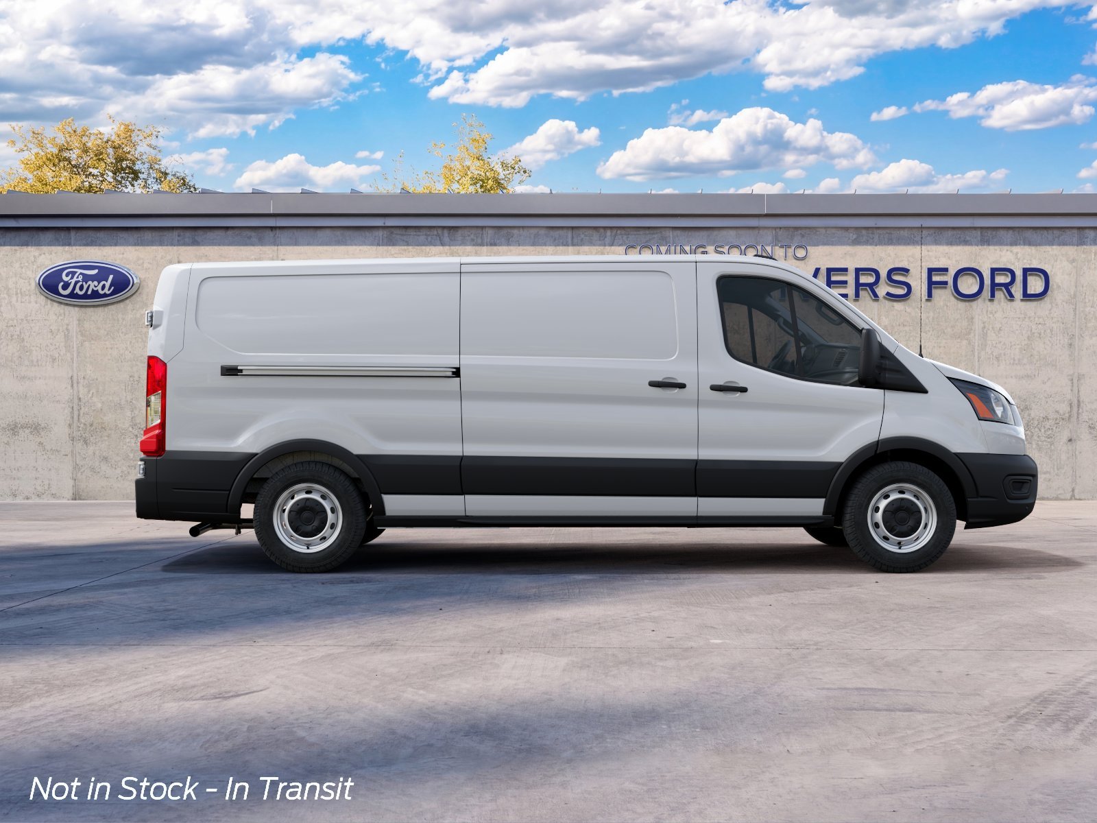 New 2027 Oxford White Ford Cargo Van image 5