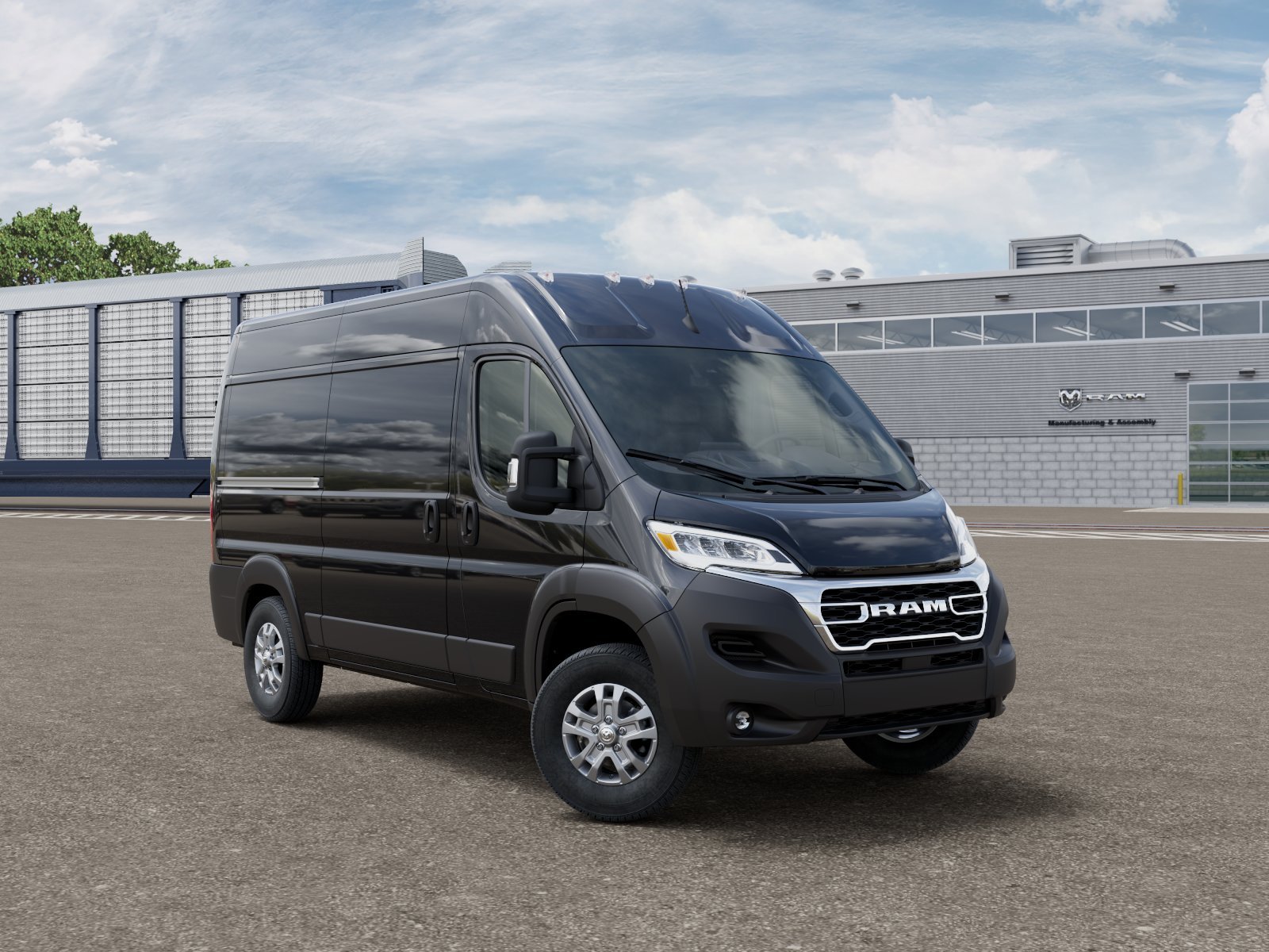 New 2026 Black Clear-Coat Exterior Paint RAM High Roof image 3
