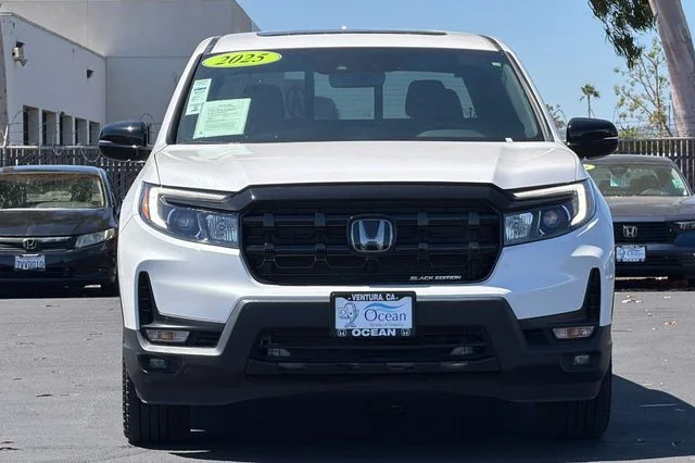 Used 2025 Platinum White Honda Black Edition image 9