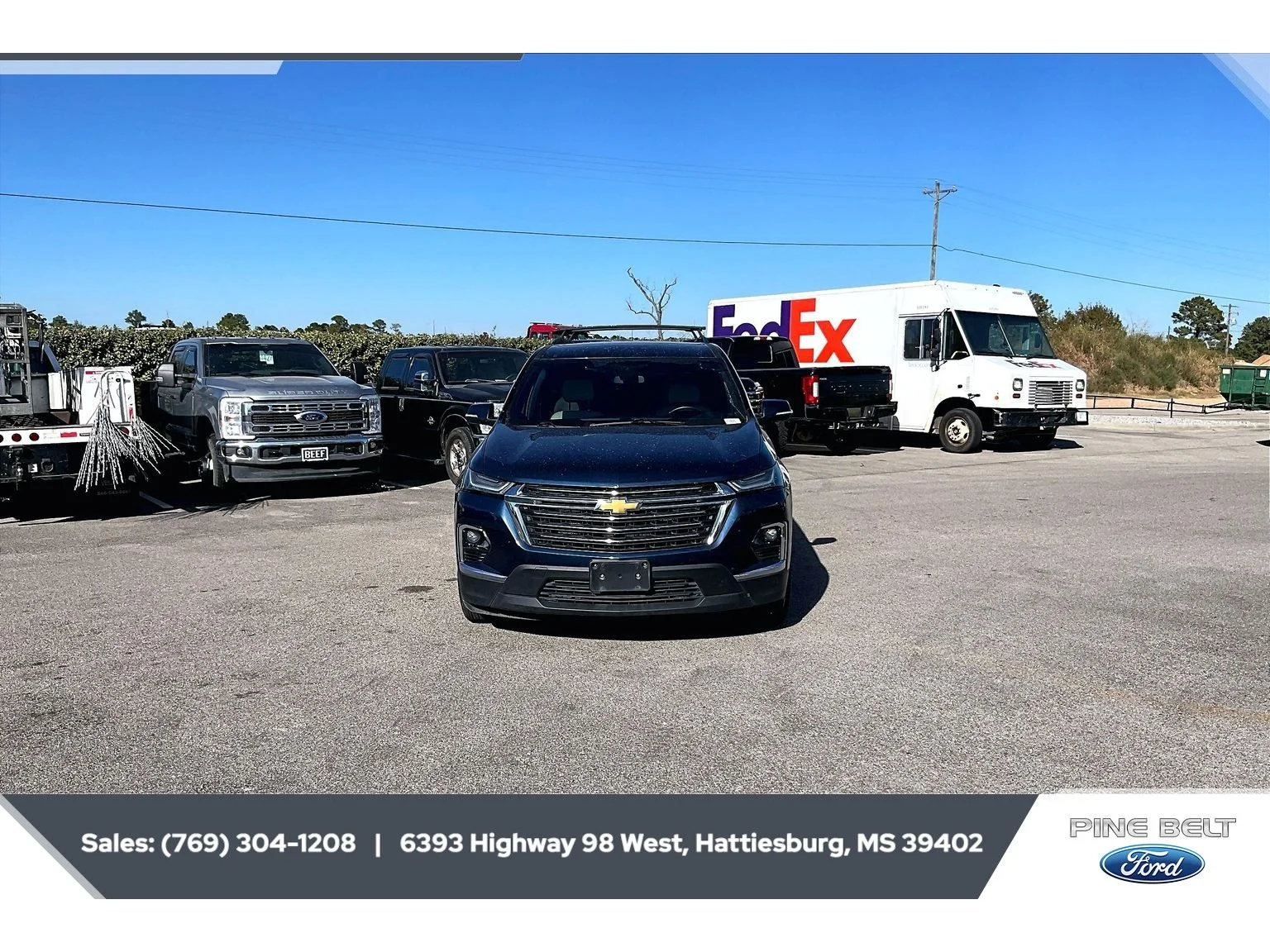 Used 2022 Northsky Blue Metallic Chevrolet LT Leather image 3