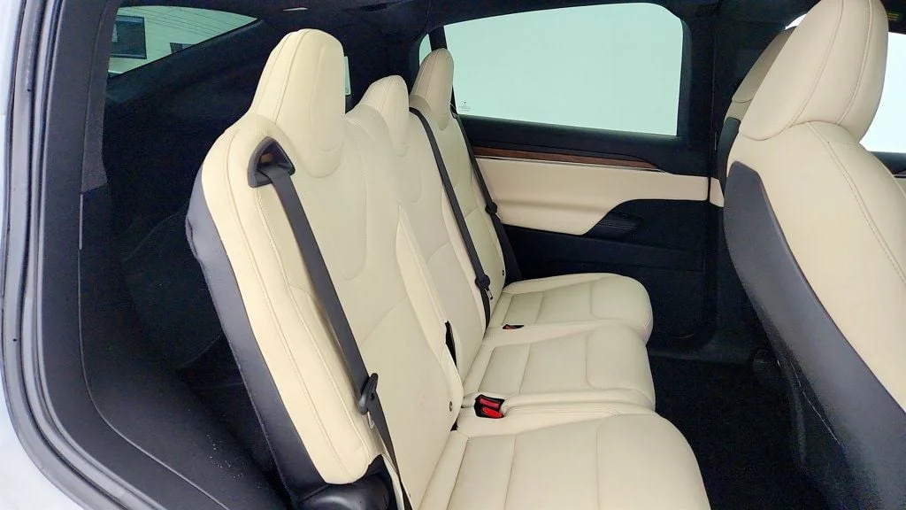 Used 2022 Pearl White Multi-Coat Tesla AWD w/ 22