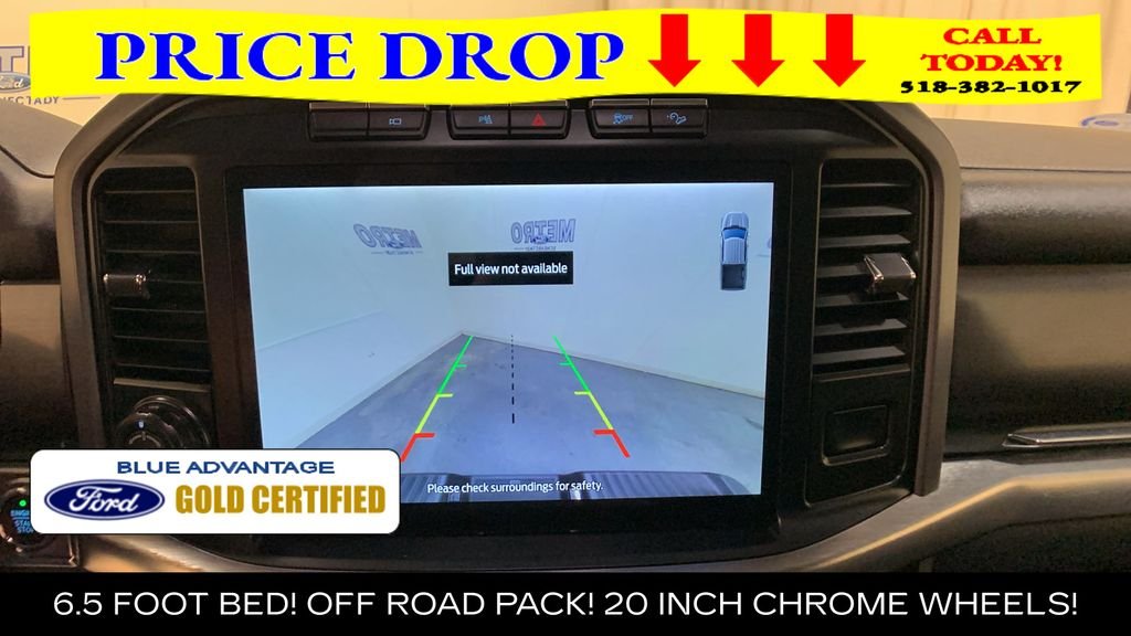 Certified Used 2022 Blue Metallic Ford Lariat image 41