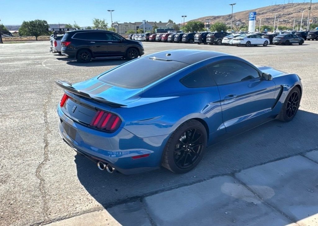 Used 2019 Blue Metallic Ford Shelby GT350 image 2