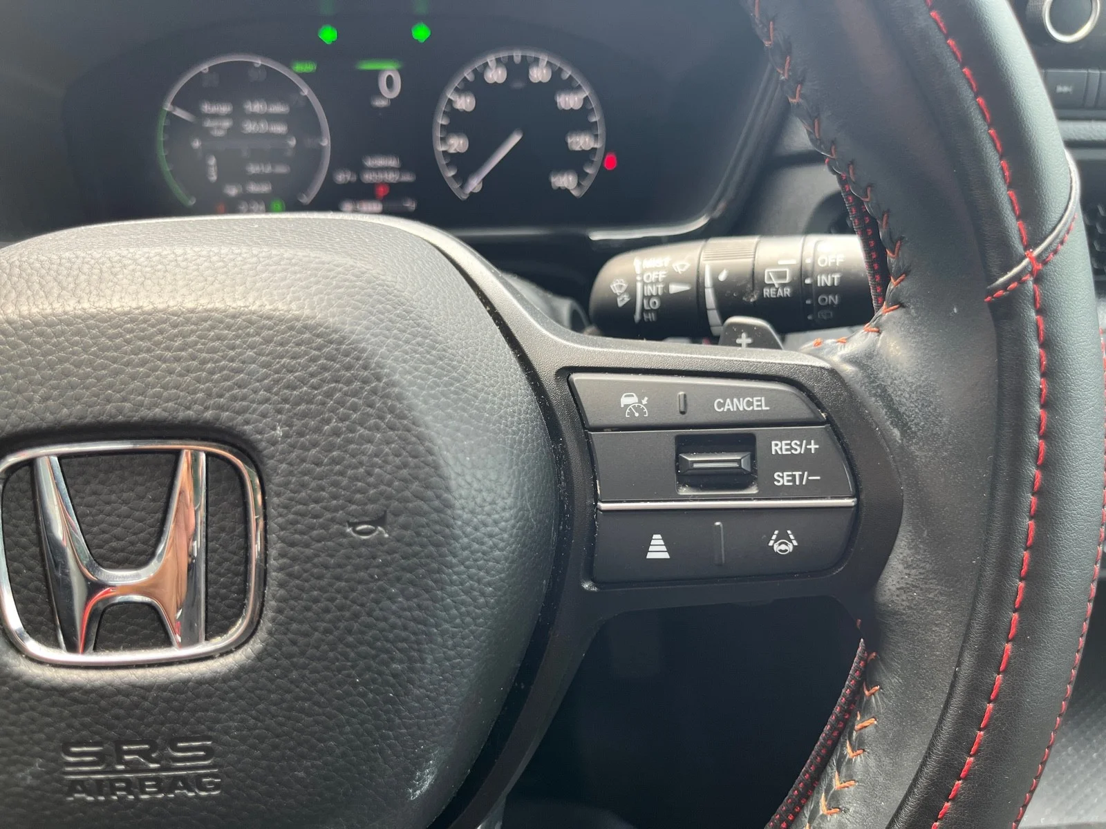 Used 2023 Radiant Red Metallic Honda Sport AWD image 22