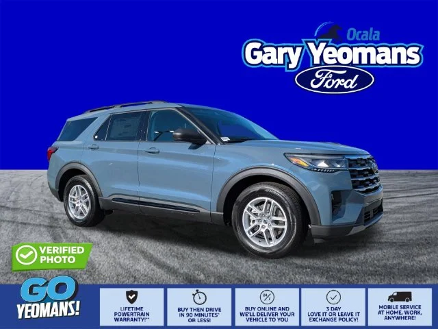 New 2026 Vapor Blue Metallic Ford Active image 1