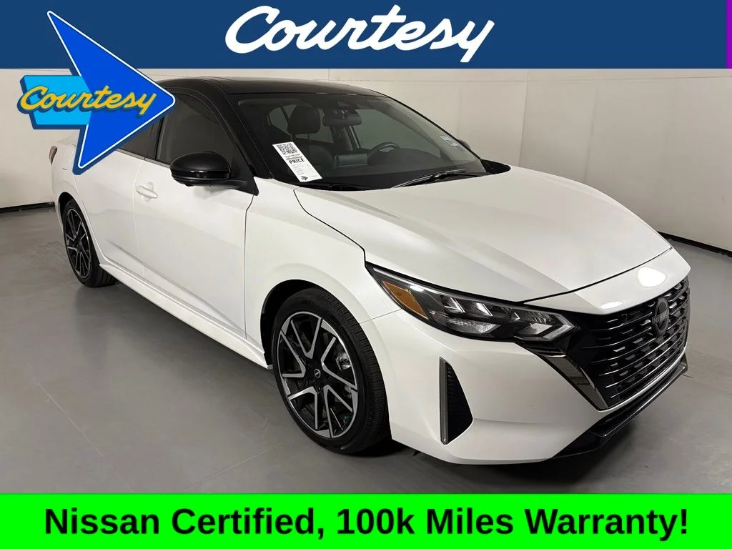 Certified Used 2025 White Nissan SR image 1