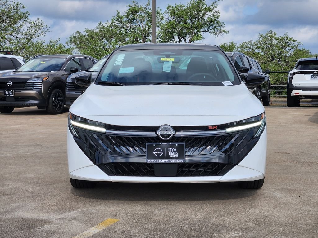 New 2026 Aspen White TriCoat / Super Black Two-tone Nissan SR image 2