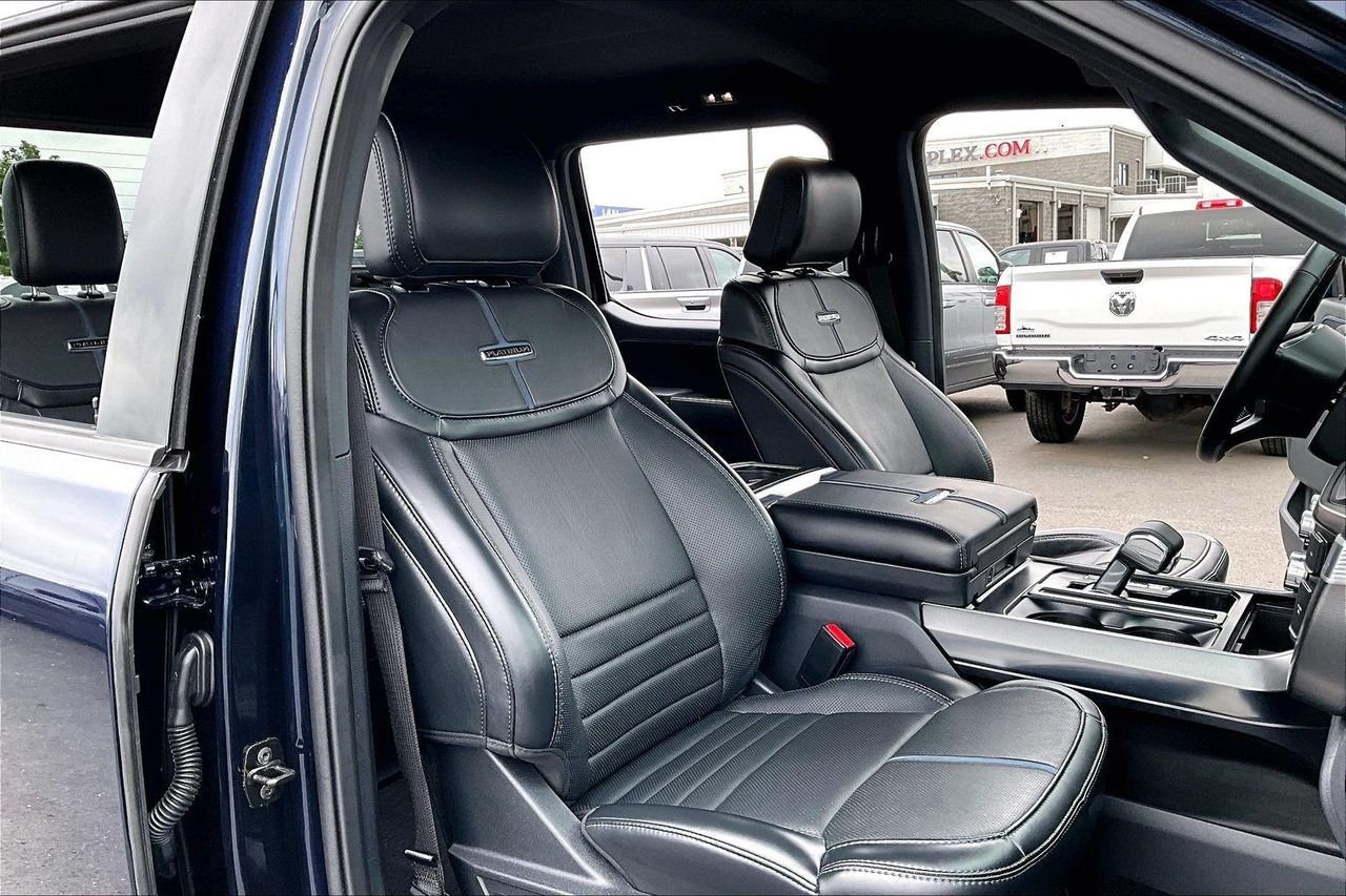 Used 2024 Antimatter Blue Metallic Ford Platinum image 30