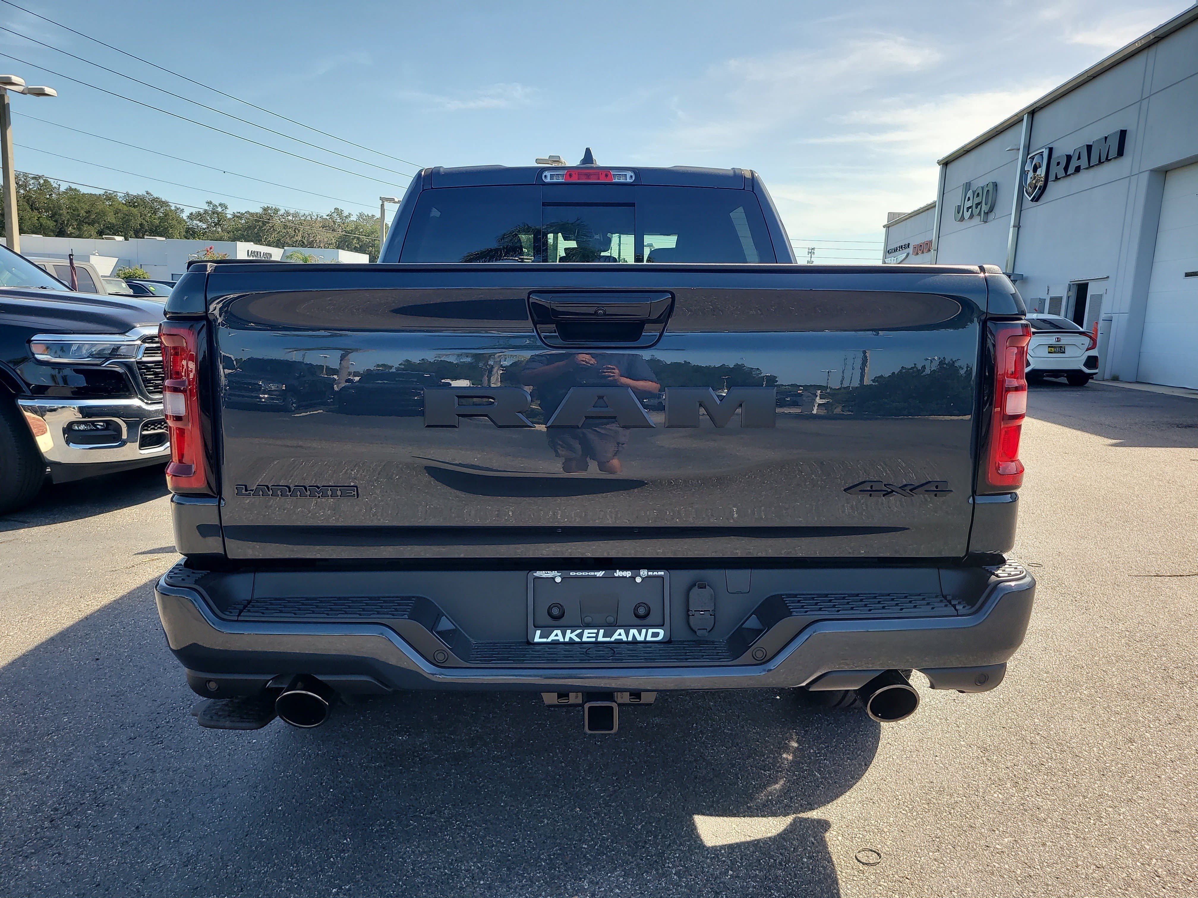 New 2026 Forged Blue Metallic Exterior Paint RAM Laramie image 7