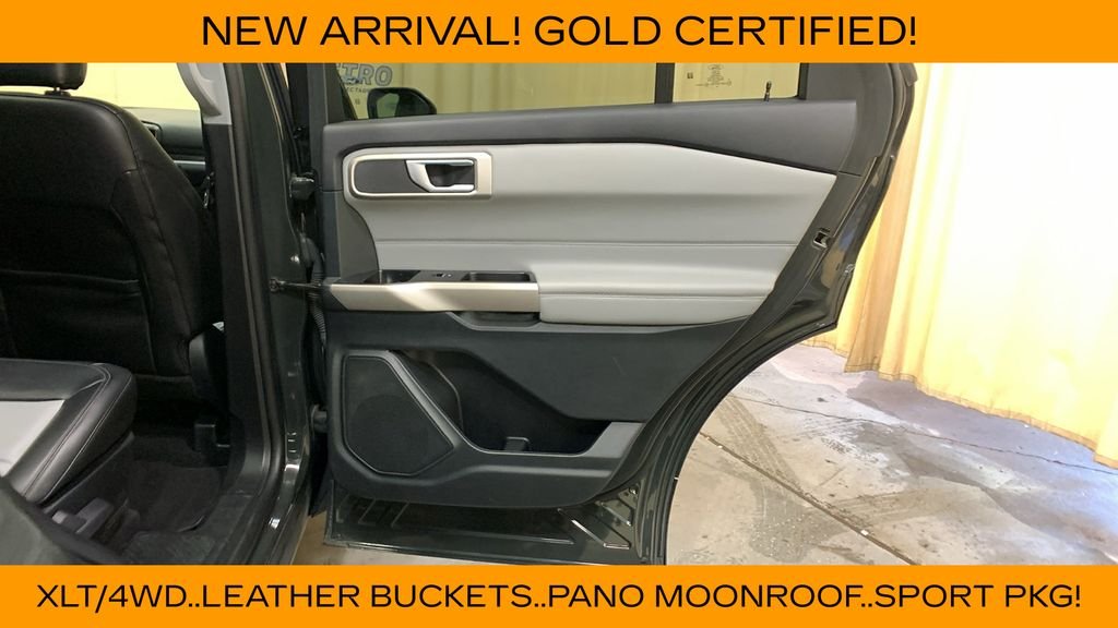 Certified Used 2023 Green Metallic Ford XLT image 13