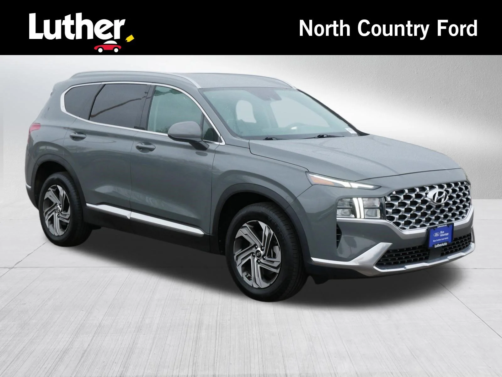 Certified Used 2022 Hampton Gray Hyundai SEL image 1