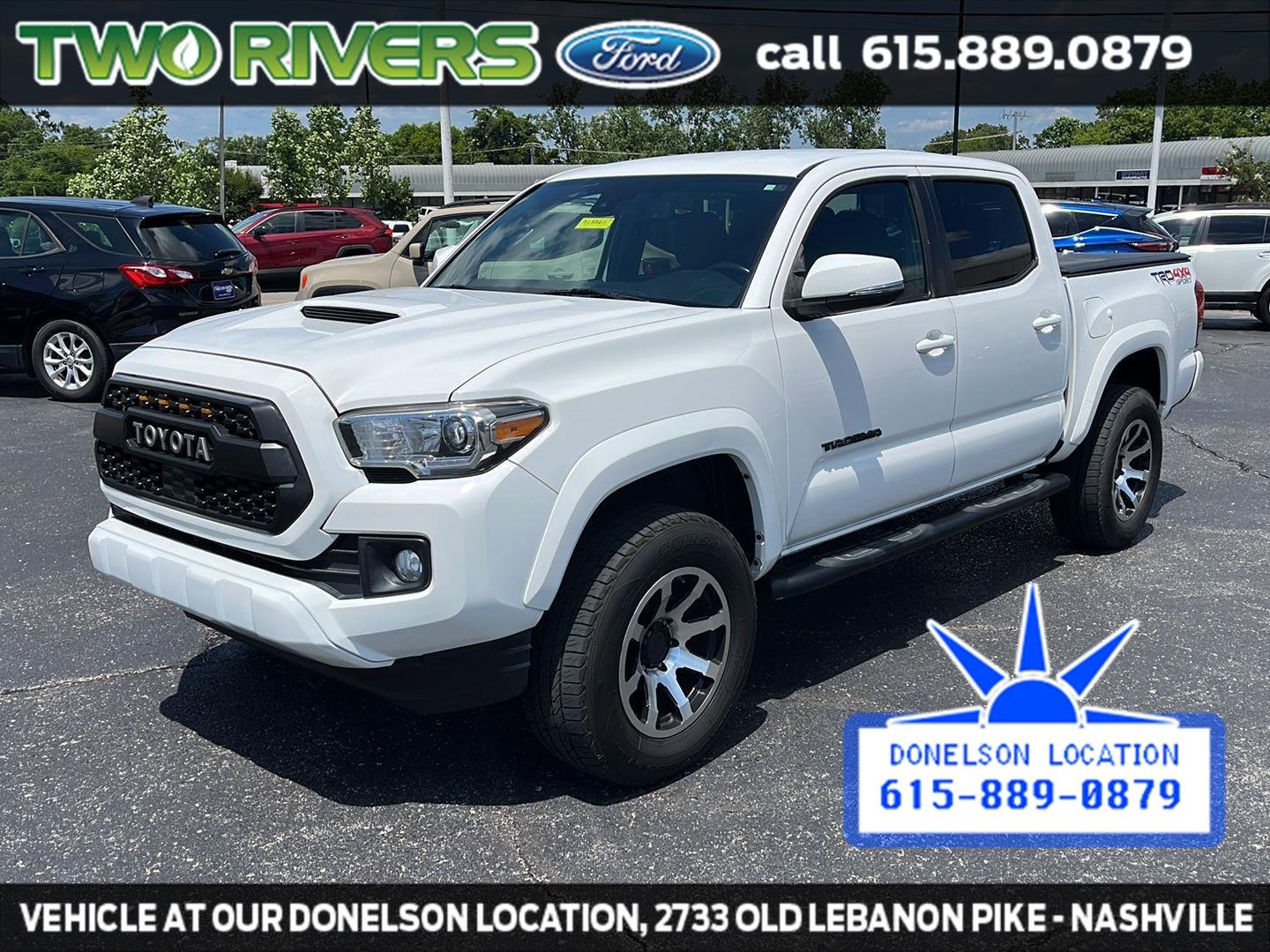 Used 2019 Super White Toyota TRD Sport image 4