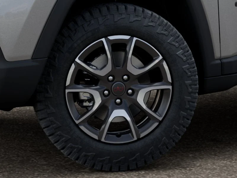 New 2026 Silver Zynith Metallic Clear-Coat Exterior Paint Jeep Trailhawk image 36